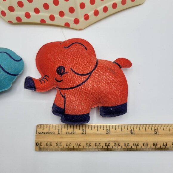 Vintage 1960's Dolly Toy Nursery Baby Crib Mobile In Box W/ Animals Non-Musical - Picture 15 of 16